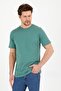 Slim Fit Round Neck Basic T-shirt Çağla - 3