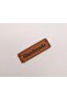 Faux Leather Classic Label 1x4 Cm 1 Piece - 2