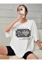 Love You Printed White T-Shirt - 2