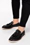 100% Leather, Loafer, Tassel Detailed Men's Shoes