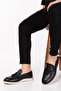 100% Leather, Loafer, Tassel Detailed Men's Shoes - 2