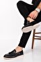 100% Leather, Loafer, Tassel Detailed Men's Shoes - 3