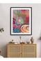 لوحة ألوان بإطار واحد مقاس 30 × 40 سم 40 × 60 سم إطار خشبي أبيض وأسود Tk/027