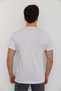 Jazz 4079 Men's Printed Crew Neck T-shirt White - 4