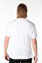Men's Crew Neck Short Sleeve Regular Fit Printed T-Shirt White - 5