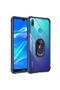 Huawei Y7 Prime 2019 Case Full Protection Transparent Ring Stand Break Cover - 2