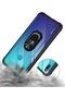 Huawei Y7 Prime 2019 Case Full Protection Transparent Ring Stand Break Cover - 4