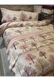 Single Pique Duvet Cover Set with Elastic Sheet - Dusty Rose - 2