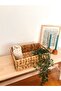 Wicker Sturdy 35X23X12 Rectangular Basket / Organizer - 2