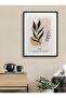 Single Framed Leaves of Hope Painting 30X40 cm 40X60 cm Black and White Wooden Frame Tk/013