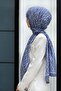 Women's Luxury Medina Silk Shawl Baby Blue