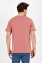 Slim Fit Round Neck Basic T-shirt Powder - 5