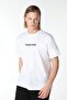 Men's Crew Neck Short Sleeve Regular Fit Printed T-Shirt White
