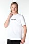 Men's Crew Neck Short Sleeve Regular Fit Printed T-Shirt White - 4