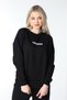 Women's Crew Neck Regular Fit Printed Sweatshirt Black - 2