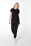 Women's Crew Neck Short Sleeve Regular Fit Basic T-Shirt Black - 4