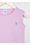 Plain Pink Girls' T-Shirt Patlet - 3