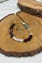 Citrine Amethyst Moon Stone Jade Red Agate Turquoise Natural Stone Handmade Special Design Chakra Bracelet - 4
