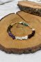 Citrine Amethyst Moon Stone Jade Red Agate Turquoise Natural Stone Handmade Special Design Chakra Bracelet - 5