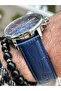 Brand Steel Case Leather Strap Functions Active Men's Wristwatch + bracelet, rosary - 6