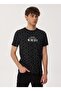 Crew Neck Black Men's T-shirt 232 Lcm242001 Cıtrel Black - 2