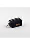 Black Canvas Dog Waste Bag Carrier Poop Bag Carrying Bag Excrement Bag