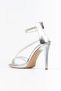 Women's Closed Back Platform Thin High Heel Shoes - 3