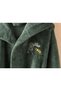 Dinosaurs World Triga Embroidered Children's Bathrobe 8-10 Years Green - 3