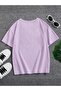 Little Heart Printed Oversize Children's T-shirt - 2
