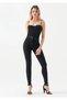 Eliza Black Skinny Jeans Women's Colorfast Power Lycra Recovery Jeans