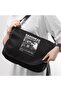 Radiohead Printed Unisex Large Black Messenger Bag with Internal Volume