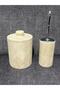 Travertine Marble Bathroom Set of 2