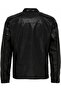 Onsmike Pu Racer Jacket Otw Vd معطف رجالي - 22012339 - 7