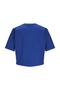 Crew Neck Printed Navy Blue Women's T-Shirt 12200326 - 3