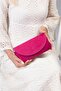 Evening Dress Portfolio Clutch Bag-fuchsia - 2