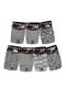 Star Man Patterned Boxers 007 - 12 Τεμάχια - 3