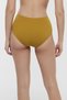 Women's Oil Green Circle High Waist Fashion Bikini Bottom - 4