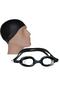Antifog Children's Swimming Goggles Silicone Bonnet Set - 3