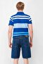 Men's Blue Hemmed Shorts 36512-0071 - 2