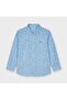 Boy's Long Sleeve Shirt Blue 3131 - 3