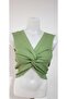 Yeşil Tarz Şahane Crop Oversize