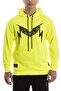 Erkek Neon Sarı Kapüşonlu Sweat "neon Bones" - 2