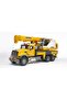 Yellow Bruder Mack Granite Crane Truck Br02818 - 4