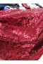 Red Sequin Fabric - 2