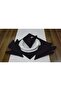 6 Pieces Black Fabric Serving Napkins 1st Quality Duck Linen Fabric (DERTLESS FABRIC) - 3