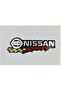 Nissan Sport Logo Emblem Sticker Adhesive Product - 2