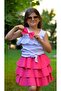 Girl's Pink Frilly Crowned 3-Piece Style Set 2-10 Years - 2