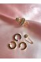 Çengel İğneli 3’lü Earcuff - 3