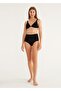 High Waist Side Piping Bikini Bottom - 3