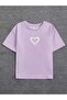 Little Heart Printed Oversize Children's T-shirt
